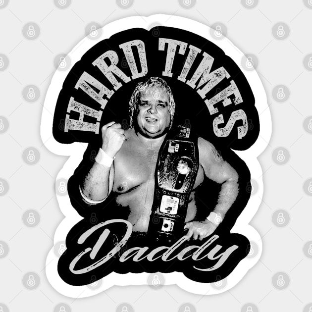 Dusty Hard Times Sticker by ShredBeard